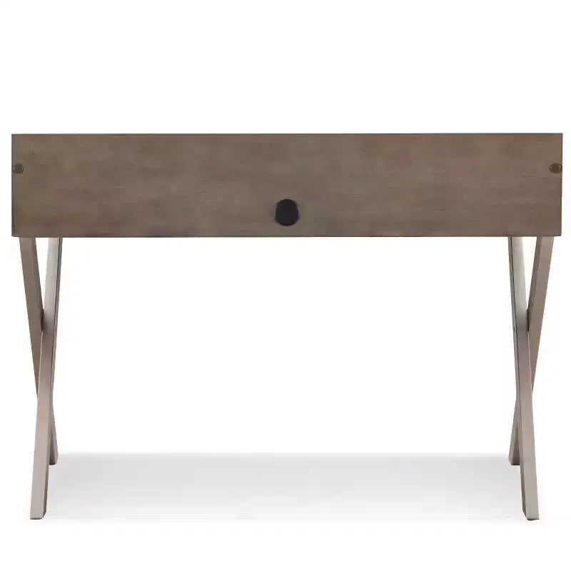 28 in.H Black Color Wood Writing Desks with No Storage