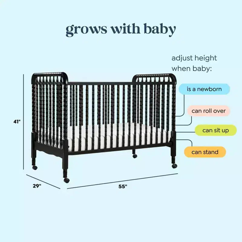 Culla convertibile Jenny Lind 3-in-1