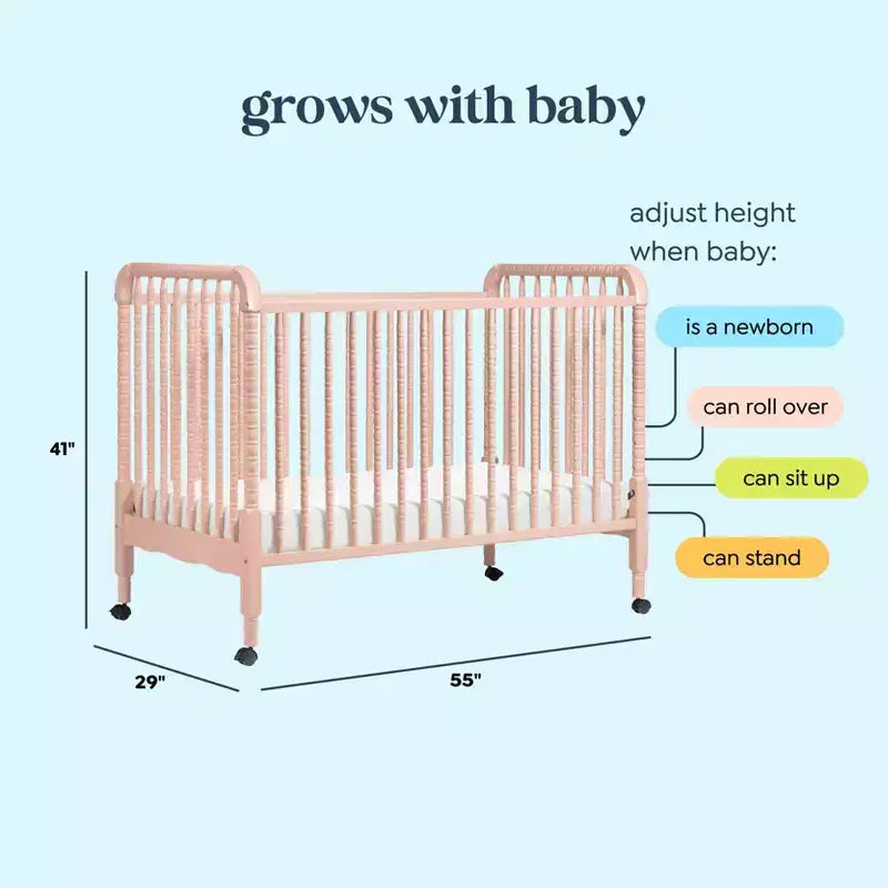 Jenny Lind 3-in-1 Convertible Crib