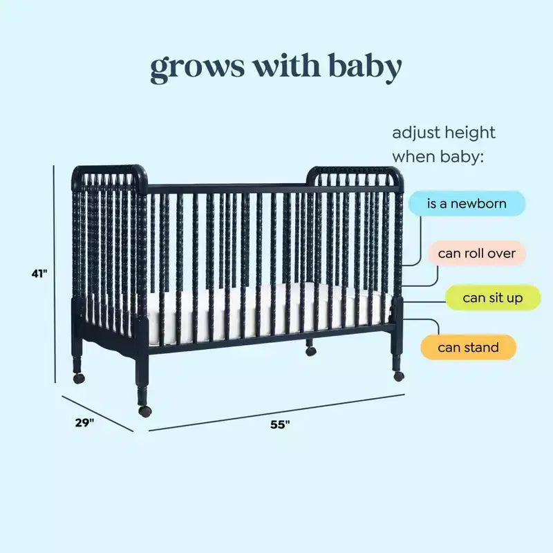 Culla convertibile Jenny Lind 3-in-1