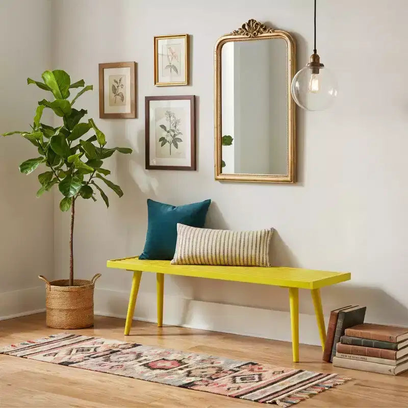 Mid-Century Modern Full-Size Bench