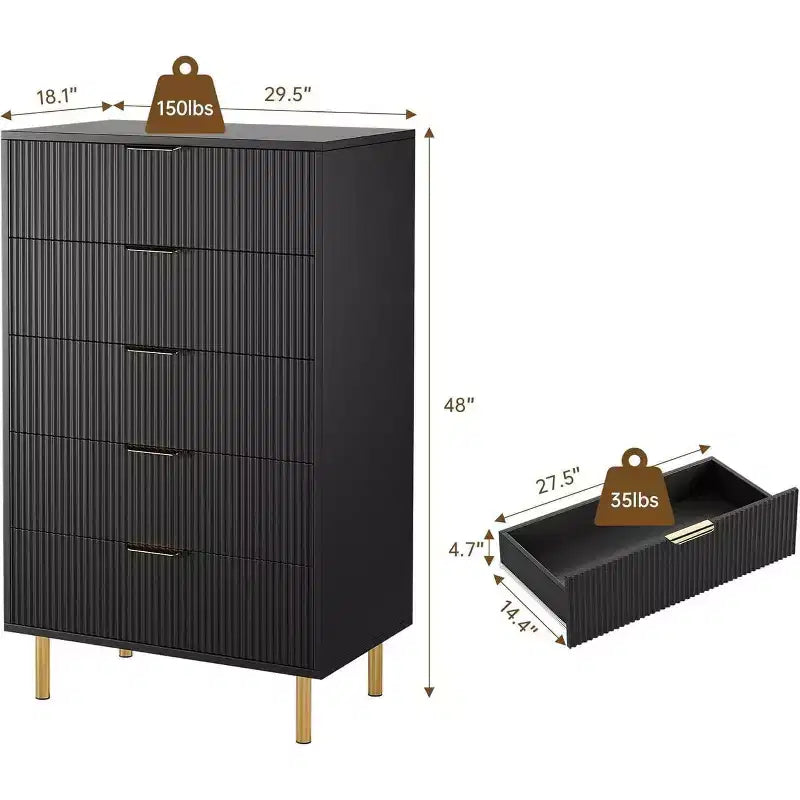 Entryway Storage Cabinet, Hallway Organizer with Drawers