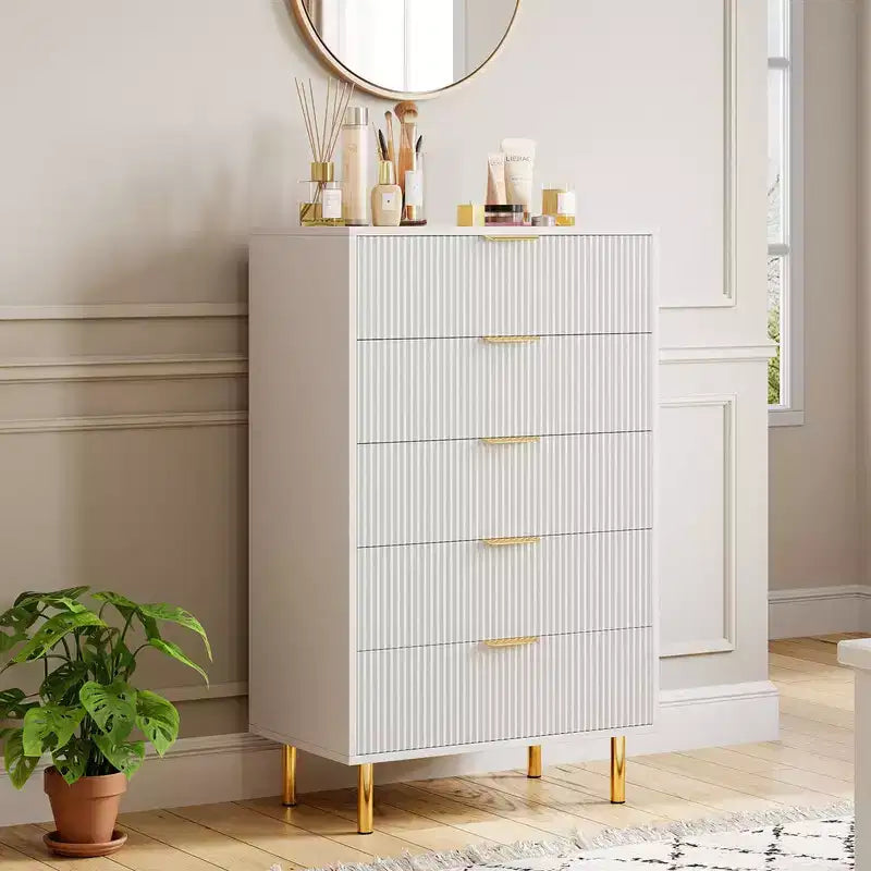 Entryway Storage Cabinet, Hallway Organizer with Drawers
