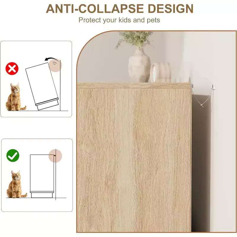 Cassettiera verticale stretta a 5 cassetti, design in rattan intrecciato, costruzione in MDF PB per camera da letto o soggiorno