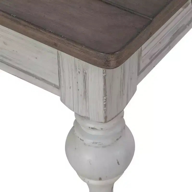 Tavolino da salotto - Riverstone White e Tobacco