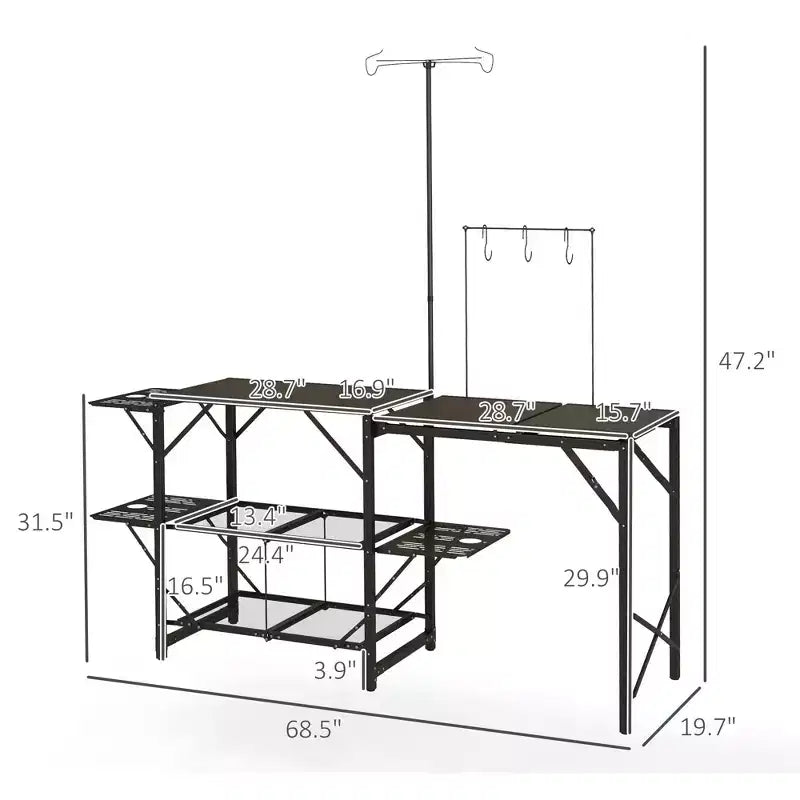 Tavolo Consolle in Legno da 63" con 2 Cassetti, Tavolo da Ingresso Stile Rustico con Ripiano Portaoggetti, Tavolo da Divano per Soggiorno, Corridoio