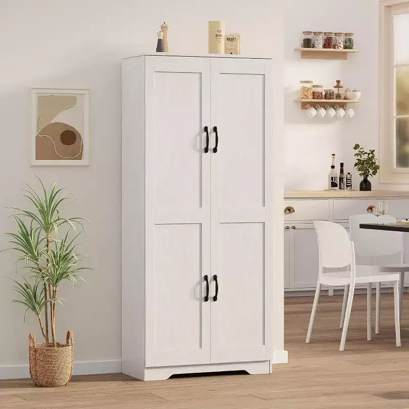 Armadio alto a doppia anta, compatto ed elegante senza occupare molto spazio, perfetto per ingressi, angoli della camera da letto