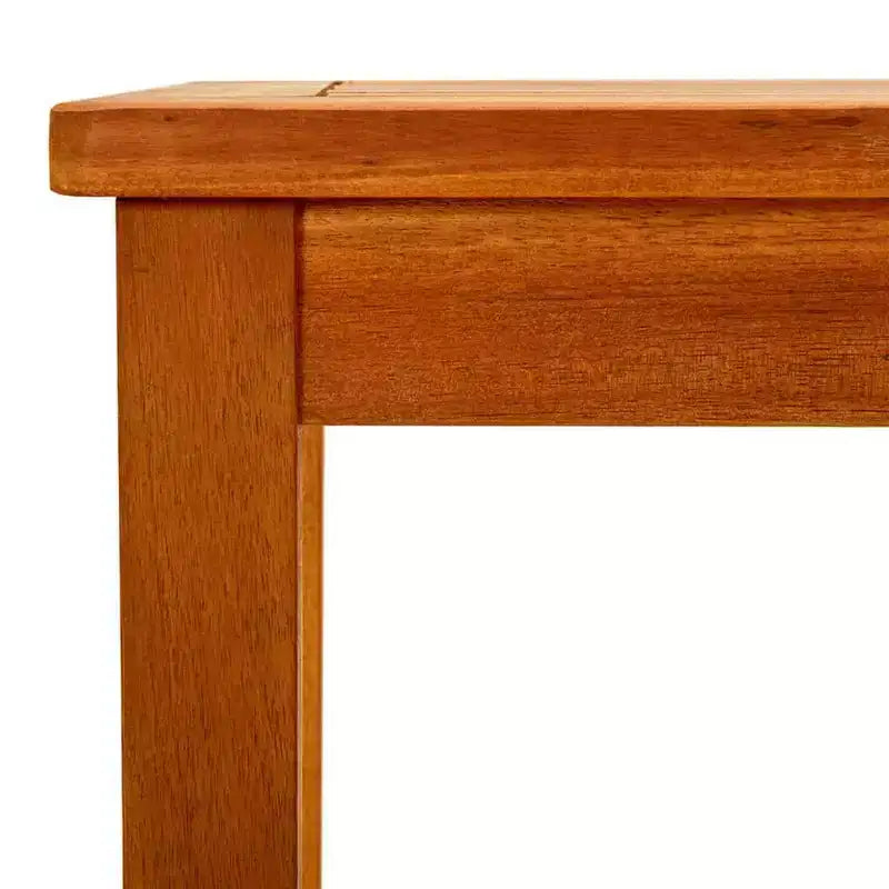 Tavolino da salotto in legno massello di acacia - 35,4 x 19,7 x 14,2