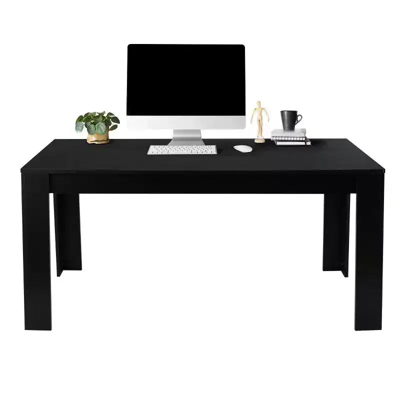 63'' Dining Table Rectangular Modern Kitchen Table For 6 People Home Furniture