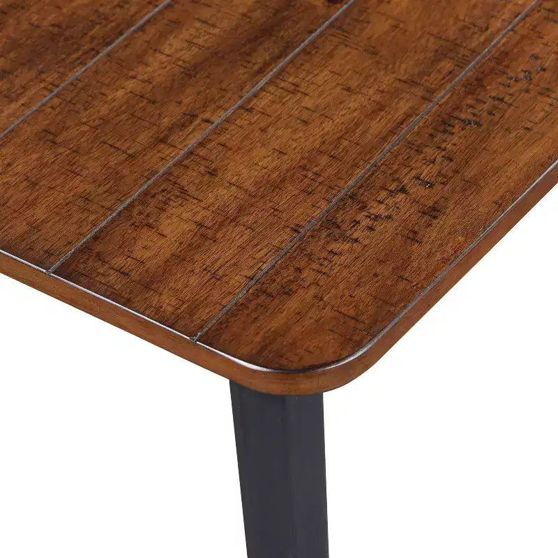 60" Shirin Mid-Century Wood Dining Table