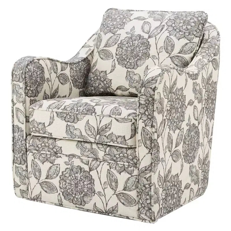 Mitchell Wide Seat Swivel Armchair